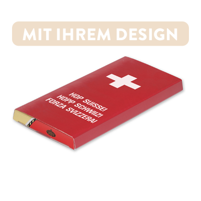 Berner Bär Tafel mit personalisierter Hülle